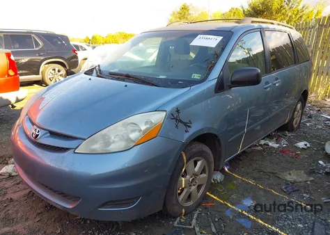 2009 Toyota Sienna Le из США, поврежденный, VIN 5TDZK23C99S274293